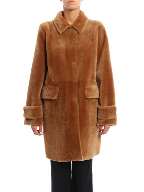 miu miu fur coat|farfetch miu mitu coats.